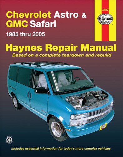 Chevrolet astro gmc safari - chevrolet, e