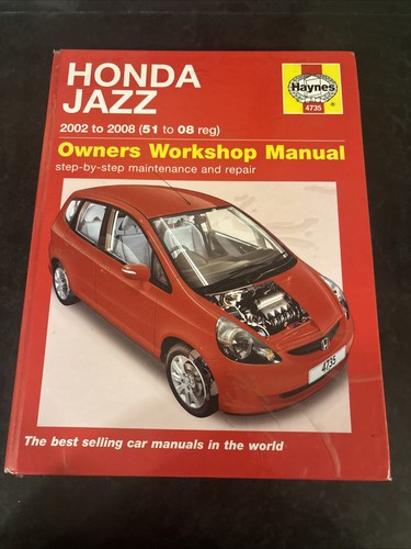 Manuale honda jazz - honda, haynes