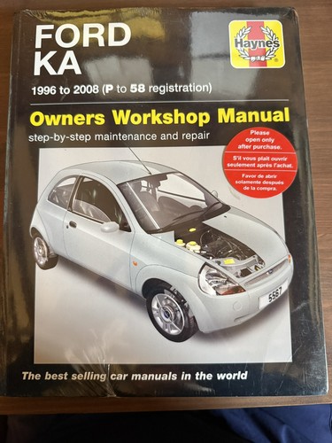 Manuale riparazione ford - ford, ka