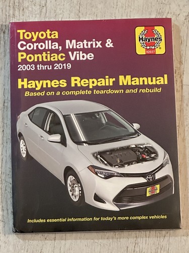 New manuale haynes 92037 - manuale,