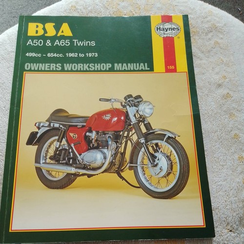 Manuale bsa a50 a65 - a65, twins