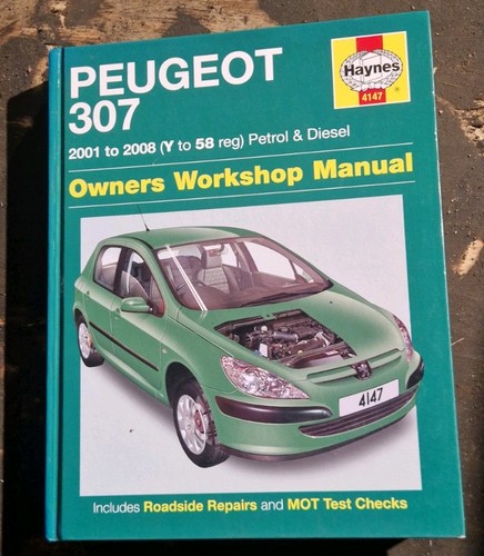 Manuale peugeot 307 haynes - peugeot,