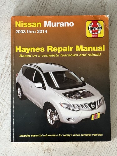 Manuale haynes 72025 nissan - 72025,