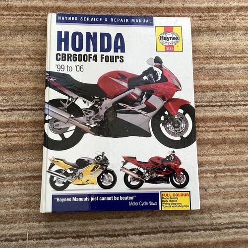 Manuale haynes honda cbr600f4 - manuale,