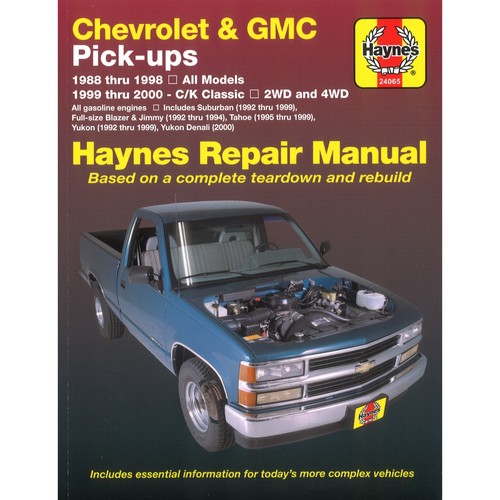Chevrolet blazer tahoe k - blazer, c/k