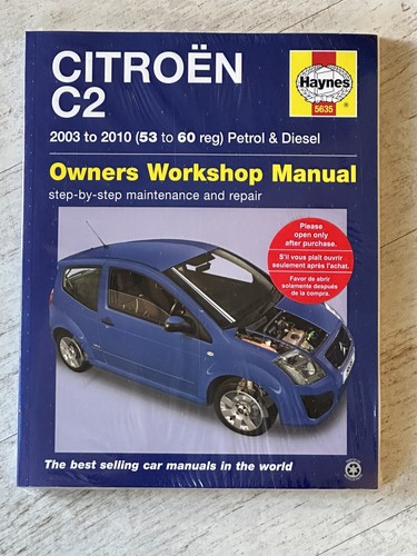 New manuale haynes 5635 - new,