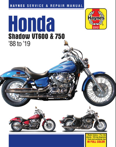 Honda shadow vt600 750 - honda,