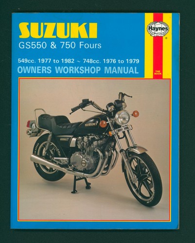 Suzuki gs550 gs750 haynes - suzuki,