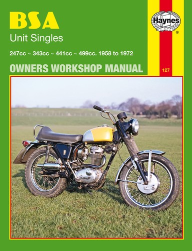 Haynes manual 0127 for bsa - for,